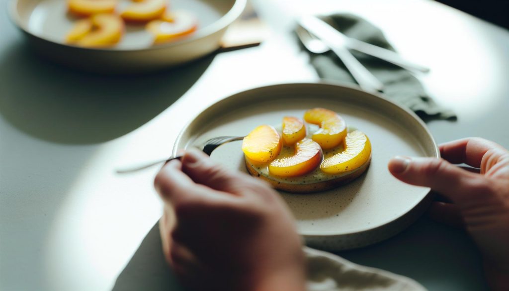 No Bake Peach Dessert: Juicy, Sunny Slices Without Heat 2 No Bake Peach Dessert: Juicy, Sunny Slices Without Heat