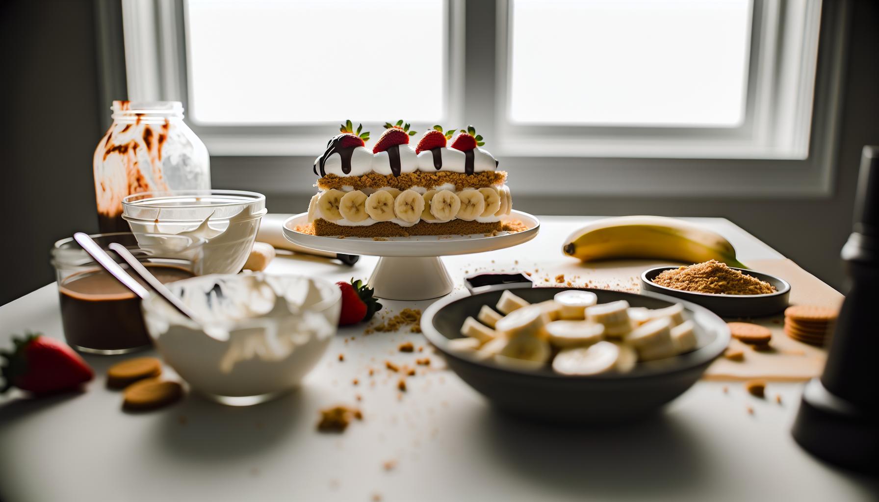No Bake Banana Split Cake: An Easy Overview