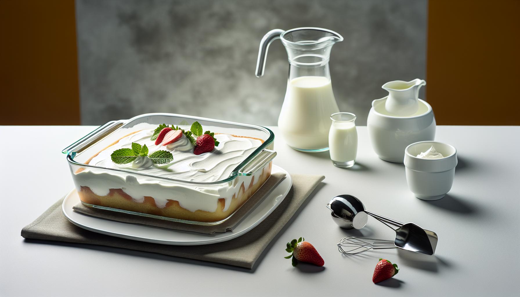 Chilled Tres Leches Cake: An Easy No-Bake Recipe