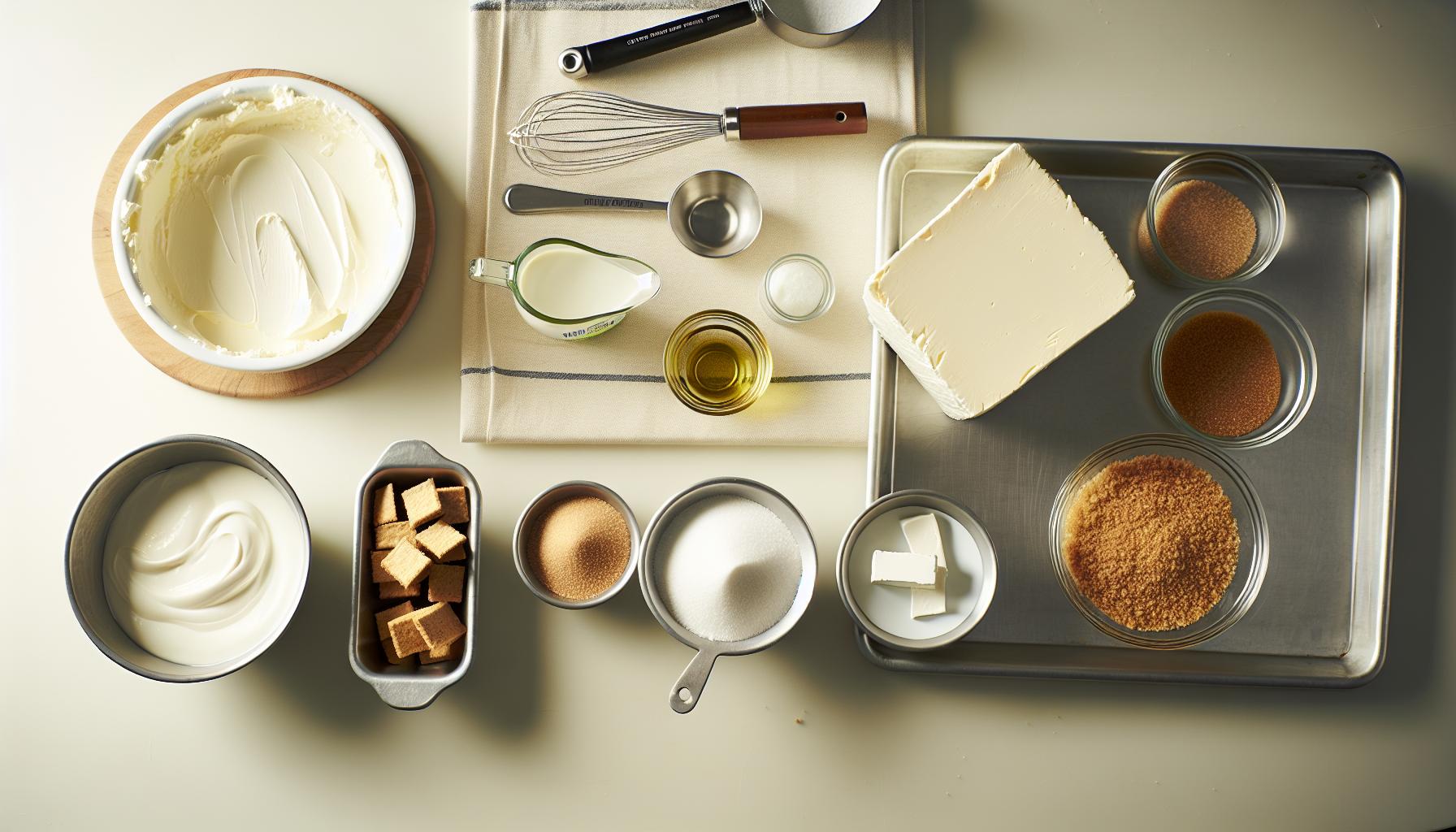 No Bake Cheesecake With Cool Whip: Fluffy, Foolproof Delight 1 Choosing the Right Ingredients for No Bake Cheesecake