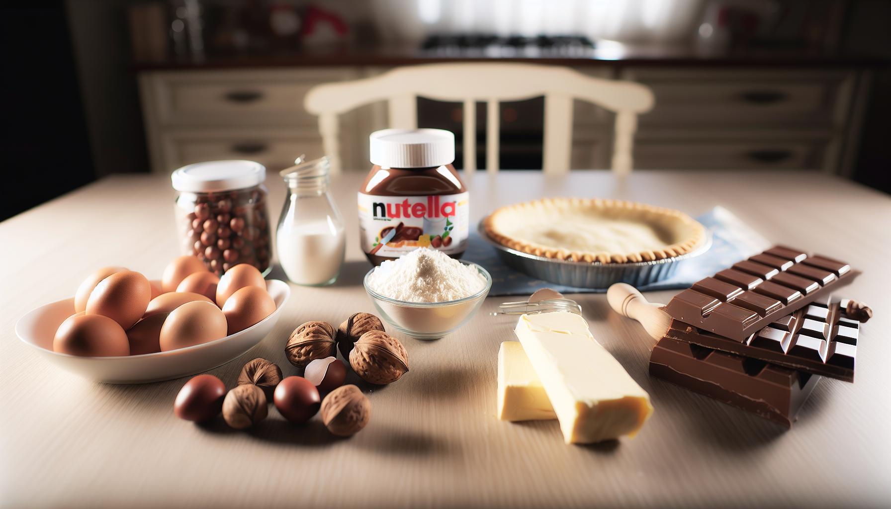 No Bake Nutella Pie: Rich, Chocolate & Hazelnut Bliss 1 Choosing the Right Ingredients for Nutella Pie Bliss