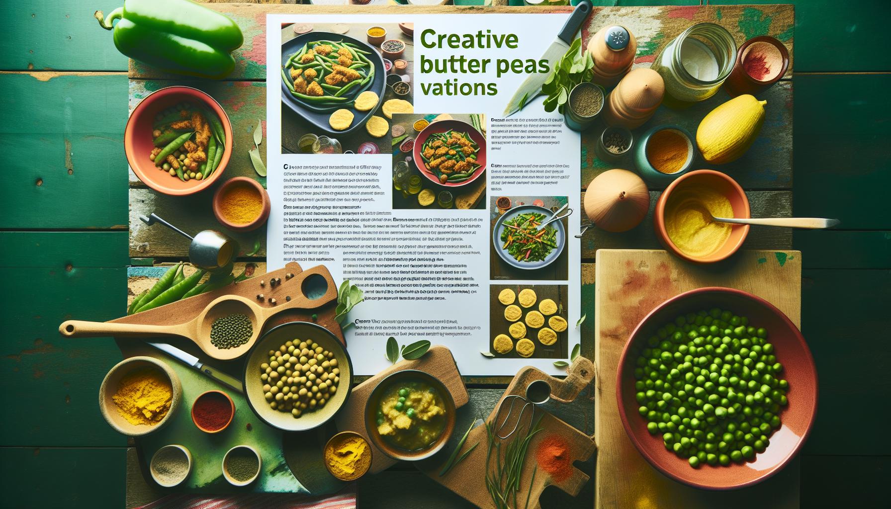 Butter Peas Recipe For A Simple, Comforting Side Dish 2 Creative Variations for Butter Peas Recipes