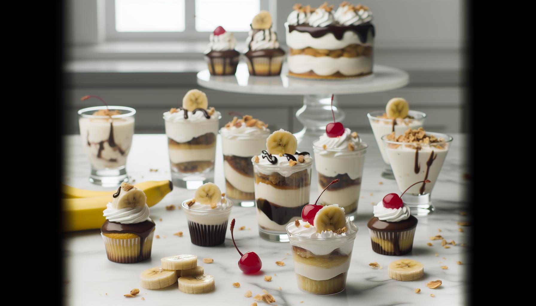 Creative Variations on the Classic Banana Split Cake