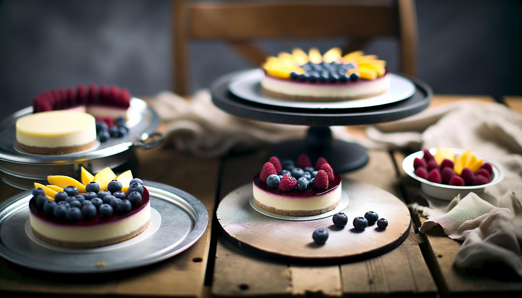 No Bake Vegan Desserts: Plant-Based Sweet Solutions 4 Decadent No Bake Vegan Cheesecakes You'll Love