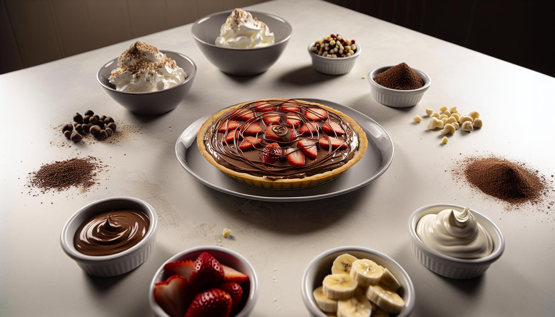 No Bake Nutella Pie: Rich, Chocolate & Hazelnut Bliss 2 Easy Variations to Customize Your Nutella Pie