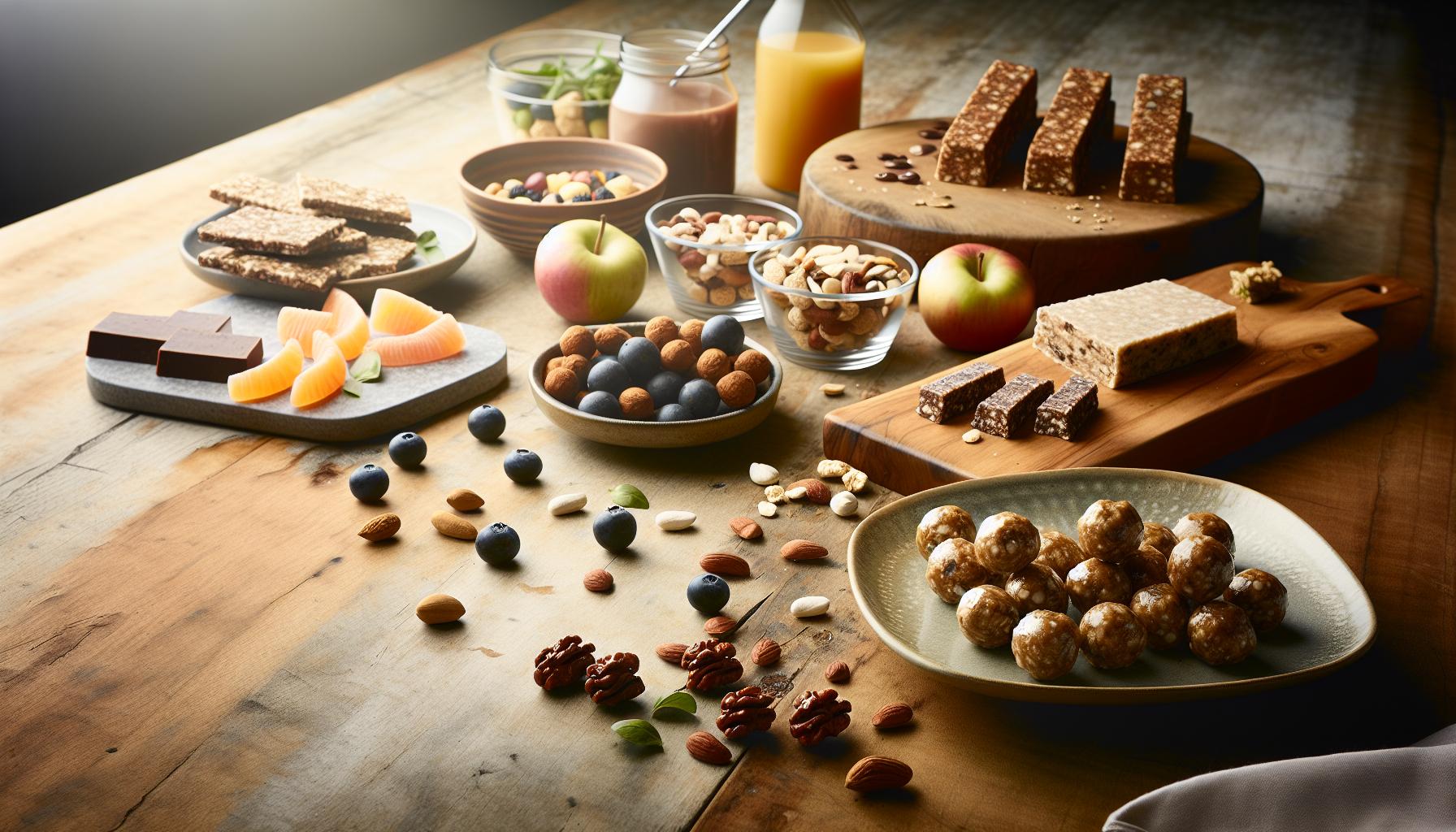 Energy-Boosting No Bake Snack Options