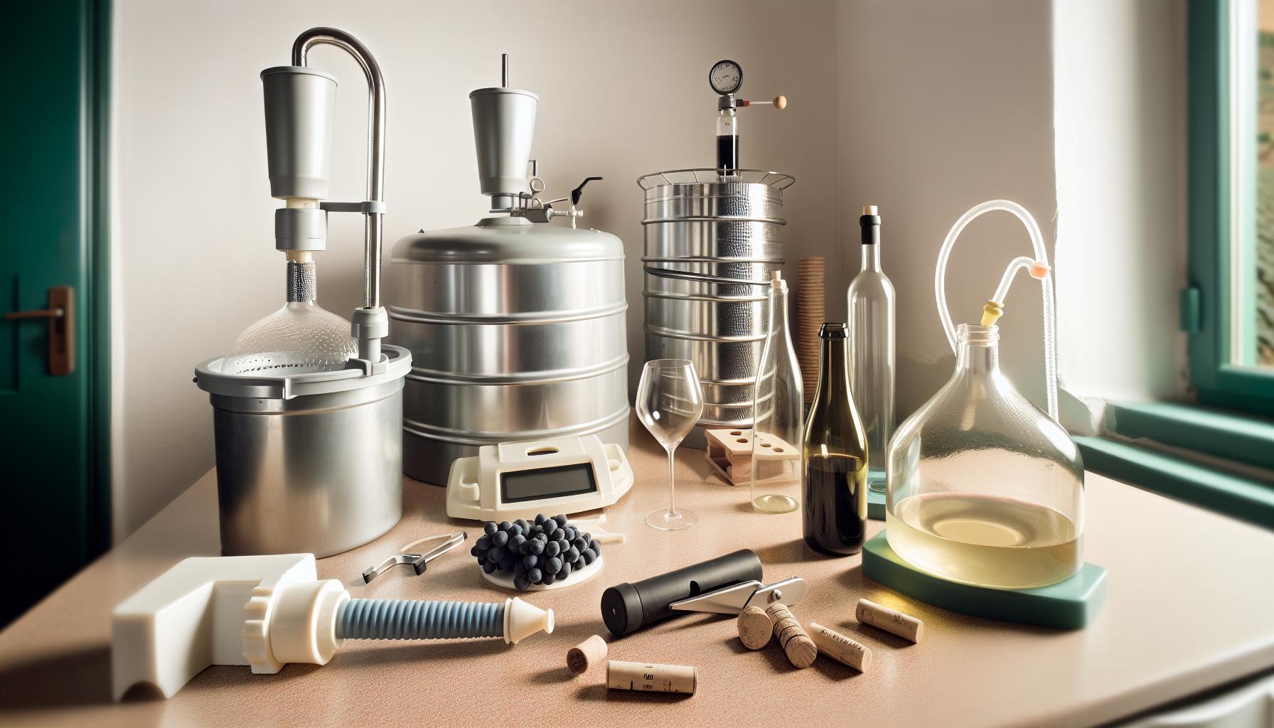 How to Make Wine from Concord Grapes: Sweet Vineyard Flavor 2 Essential Equipment for Home Winemakers