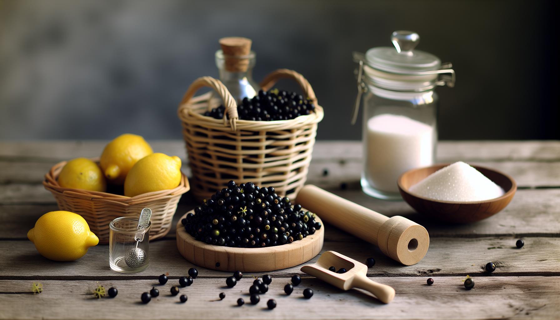 How to Make Elderberry Wine: Boost Your Health with Flavor 2 Essential Ingredients for Elderberry Wine Making
