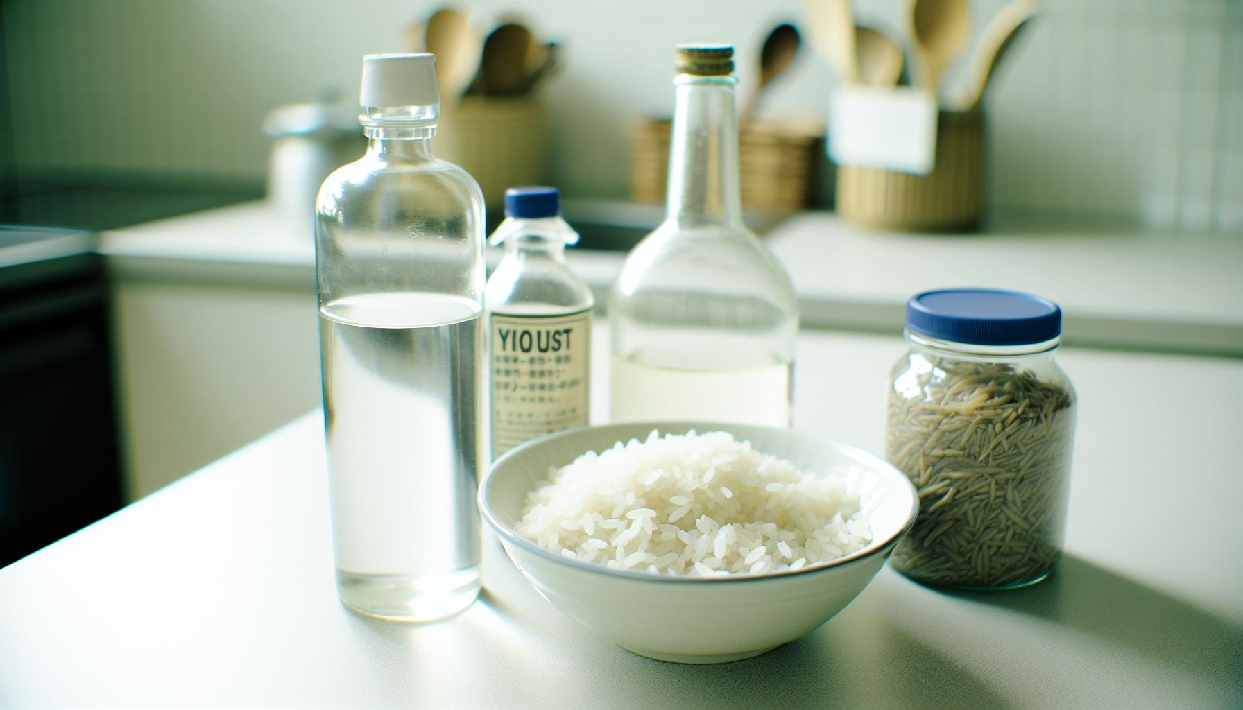 How to Make Rice Wine Vinegar: Homemade Asian Pantry Essential 1 Essential Ingredients for Homemade Rice Wine Vinegar