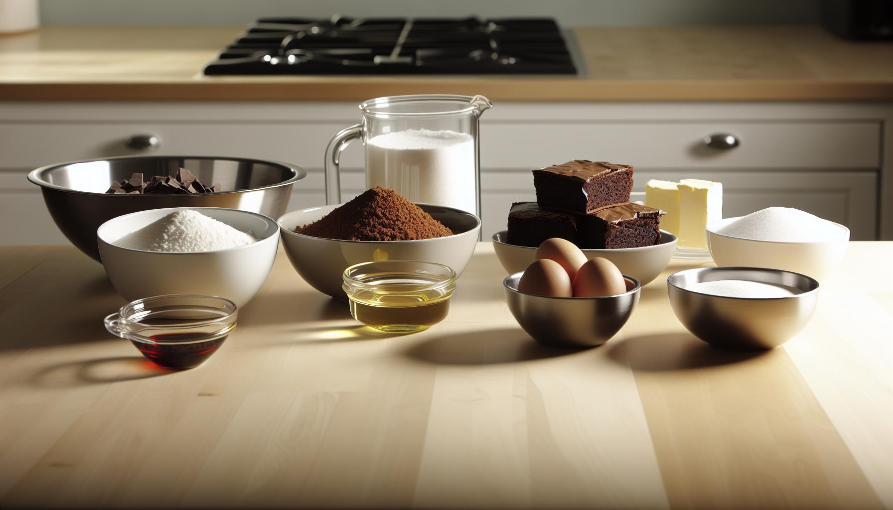 No Bake Brownies: Dense Chocolate Decadence Made Simple 2 The Essential Ingredients for Perfect Brownies
