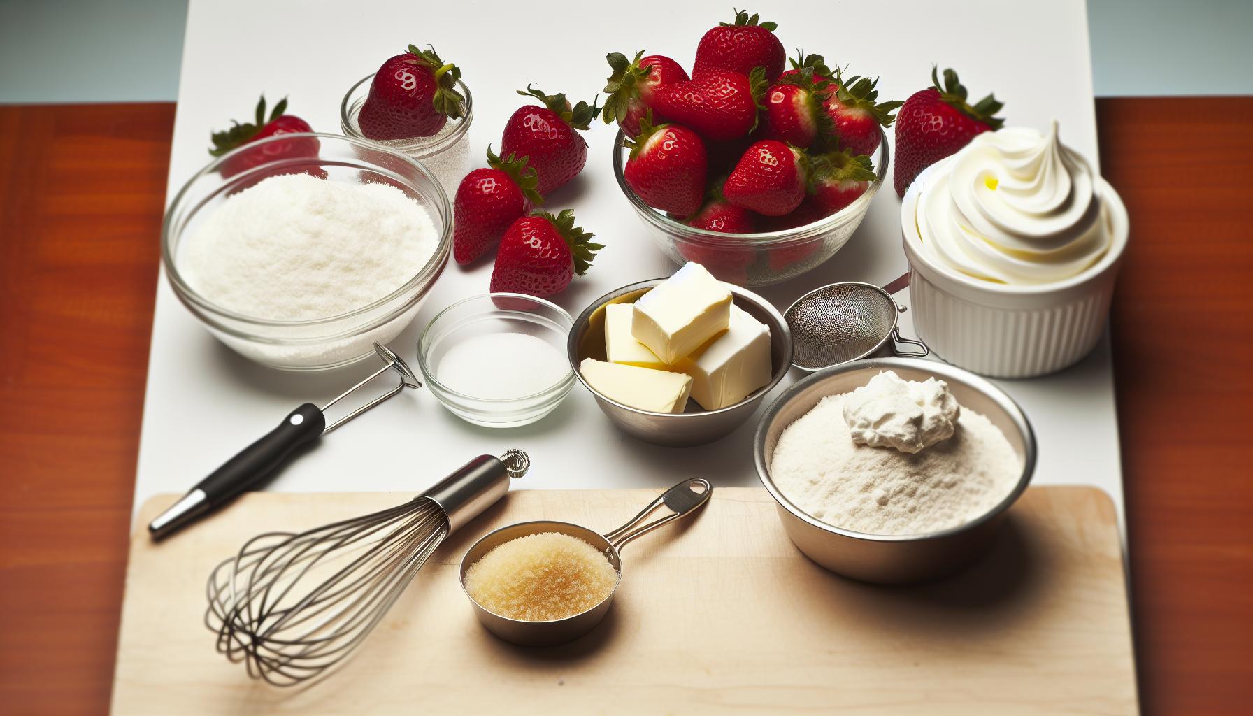 No Bake Strawberry Shortcake: Light & Fruity Dessert in Minutes 2 Essential Ingredients for a Perfect Strawberry Shortcake