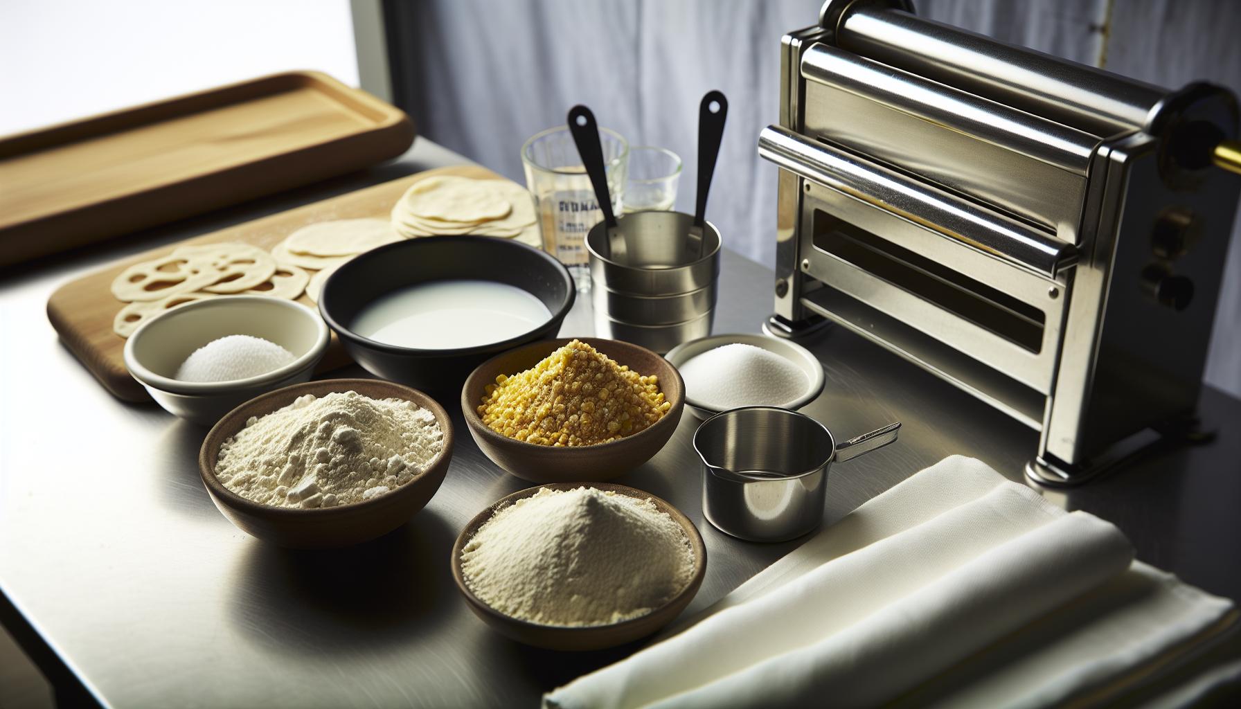 Butter Flour Tortilla Recipe For Tender, Restaurant Style Wraps 1 Essential Ingredients for Tender Tortillas