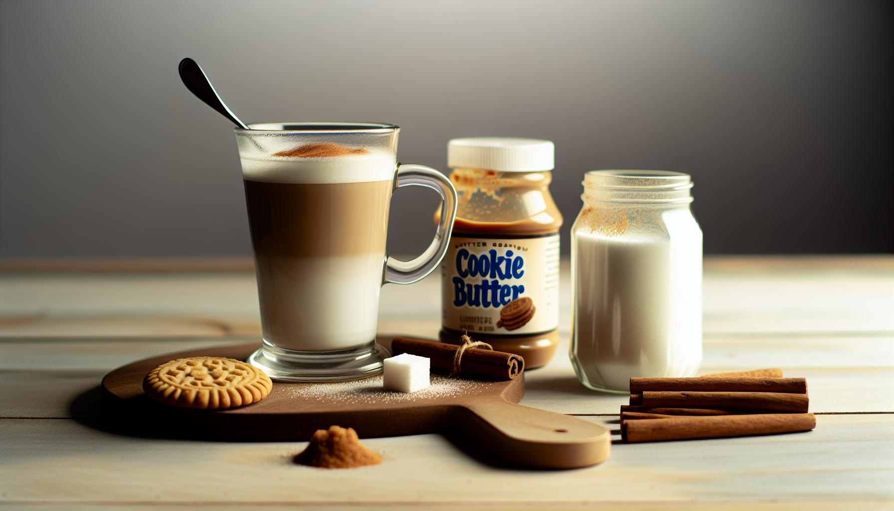 Cookie Butter Latte Recipe Cozy Coffeehouse At Home 2 Essential Ingredients for Your Cookie Butter Latte