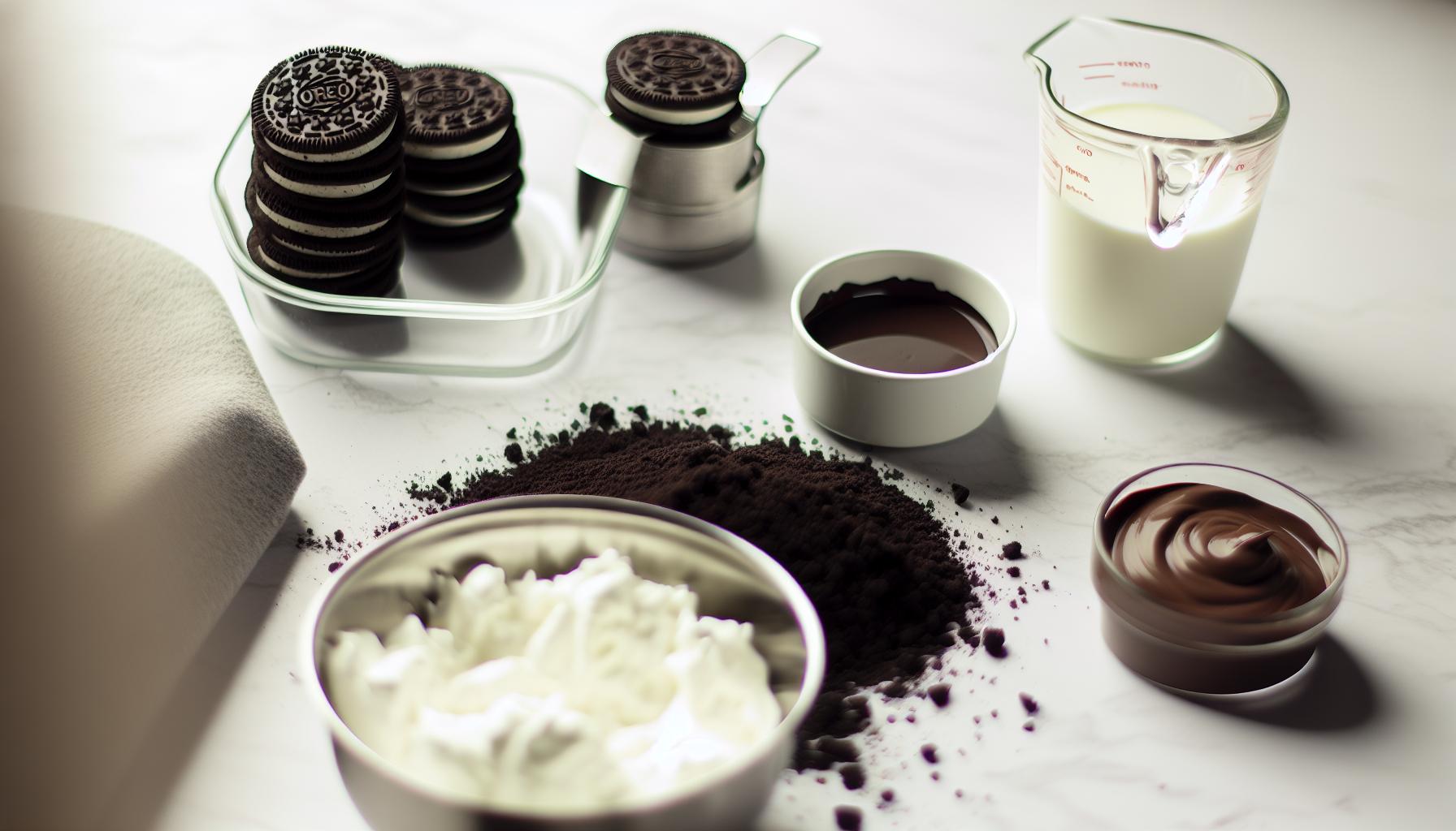 Essential Ingredients for Your Oreo Dessert