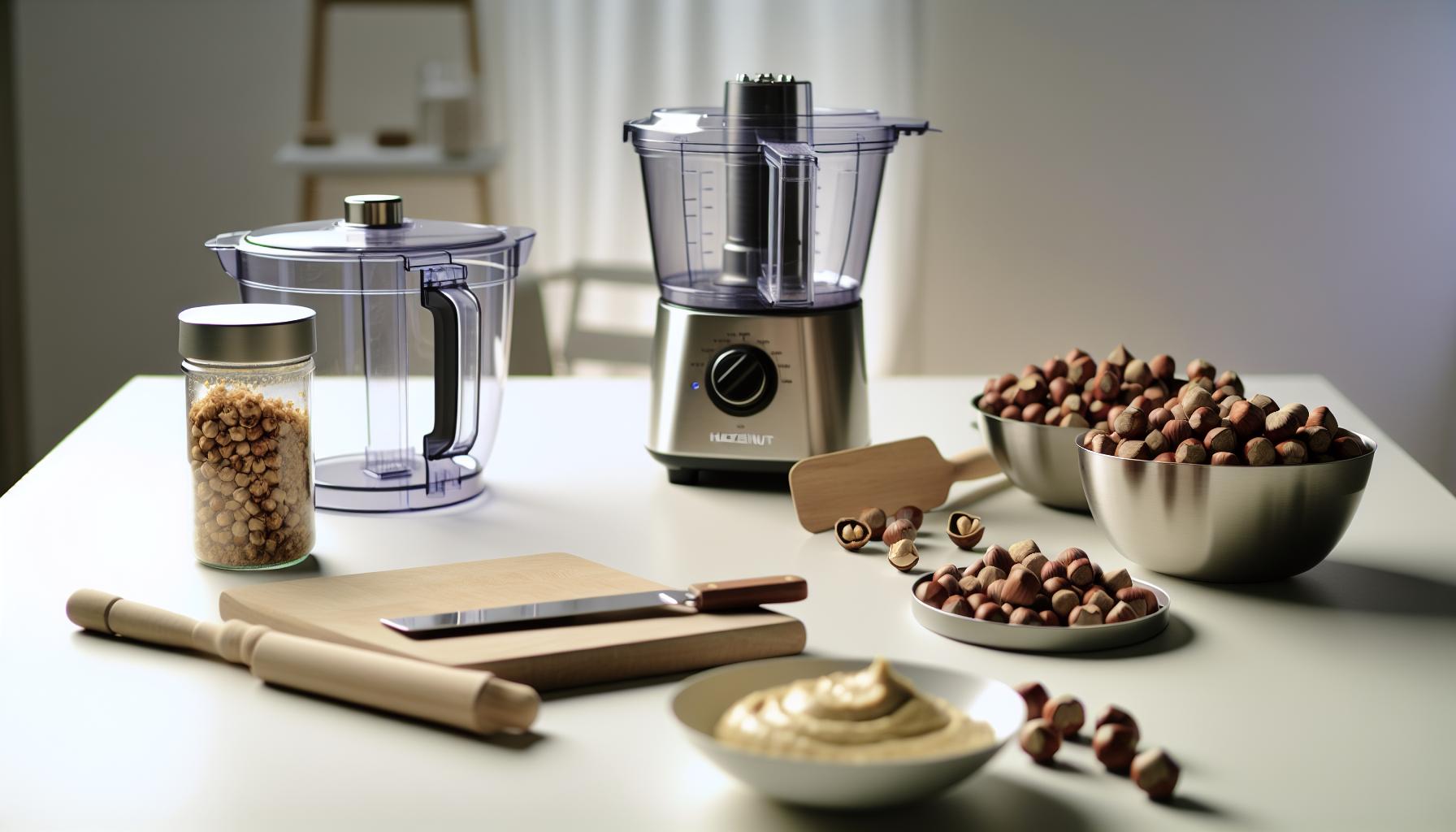 Hazelnut Butter Recipe Better Than Store-Bought Jars 1 Essential Tools for Making Hazelnut Butter