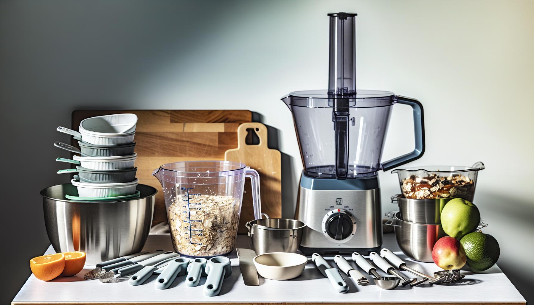 Essential Tools for Quick No-Bake Cooking