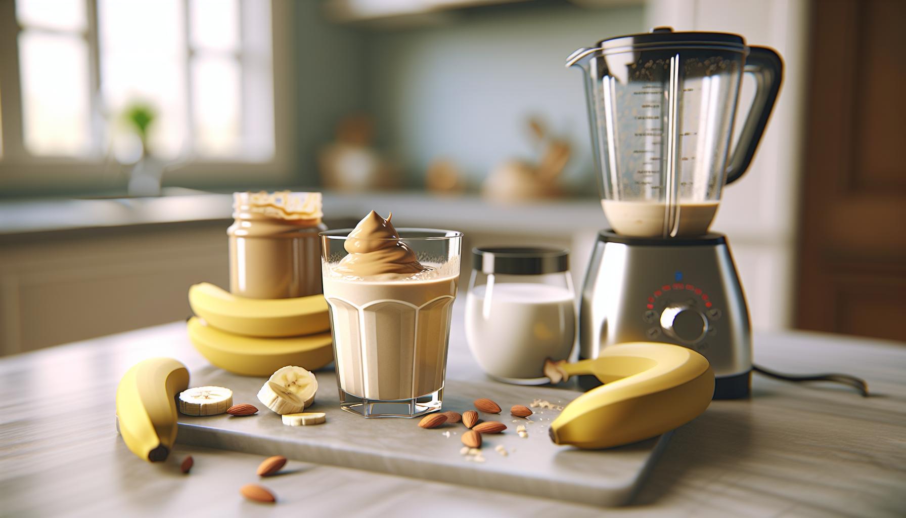 Peanut Butter Banana Smoothie Recipe For All-Day Energy 2 How to Make the Ultimate Peanut Butter Banana Smoothie