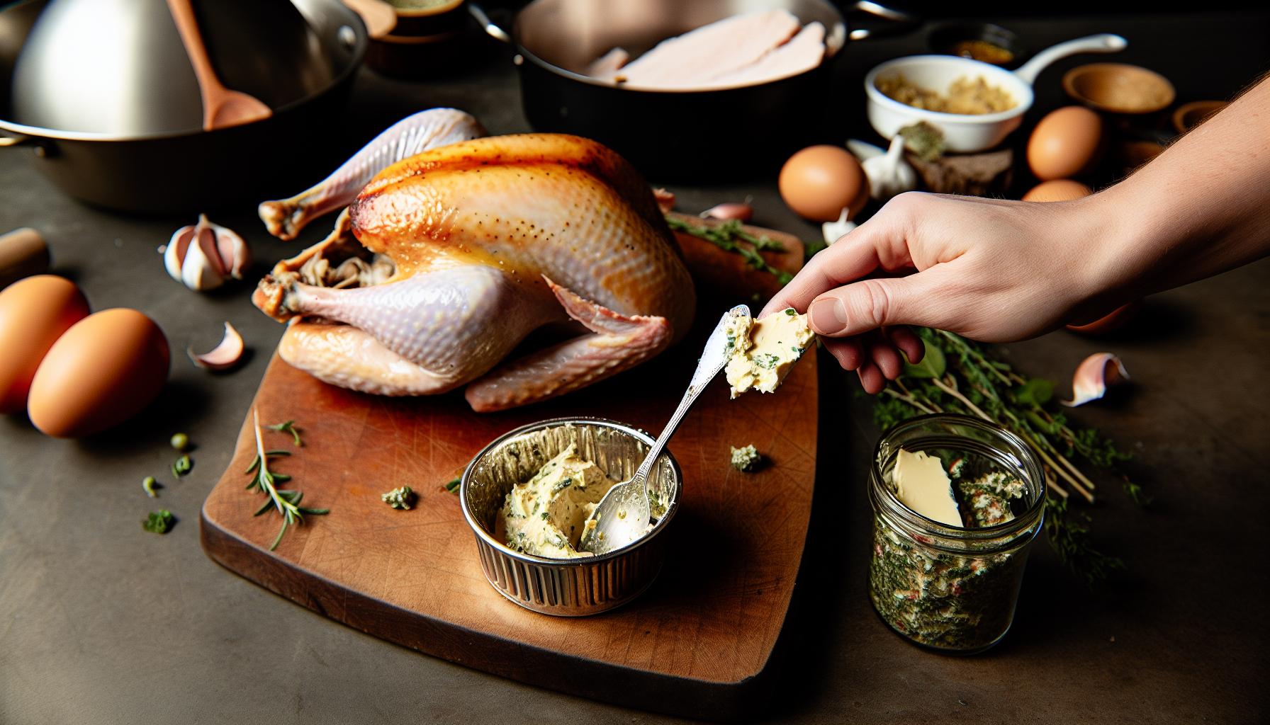 How to Use Compound Butter on Turkey