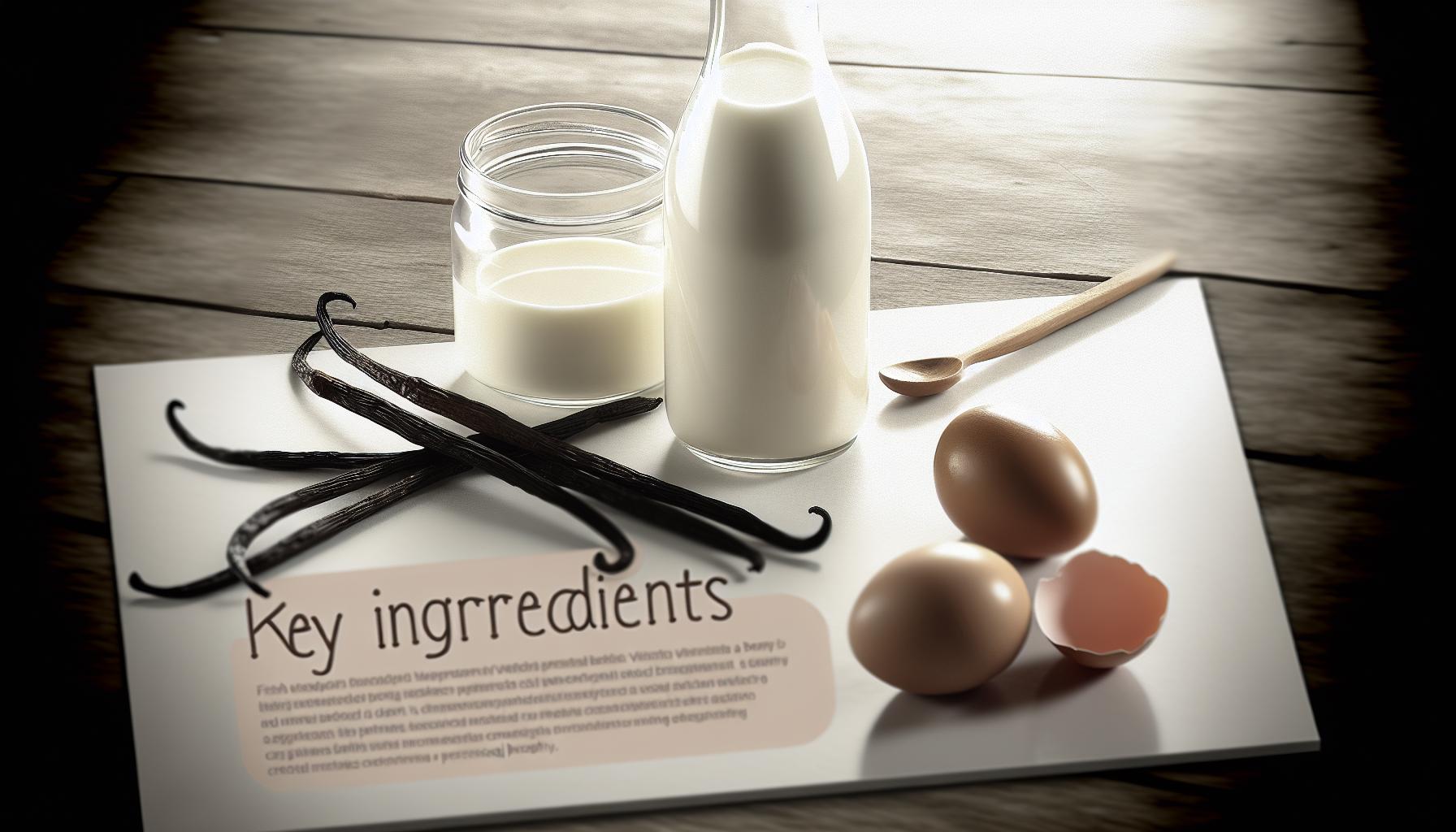 Key Ingredients for Creamy Delight