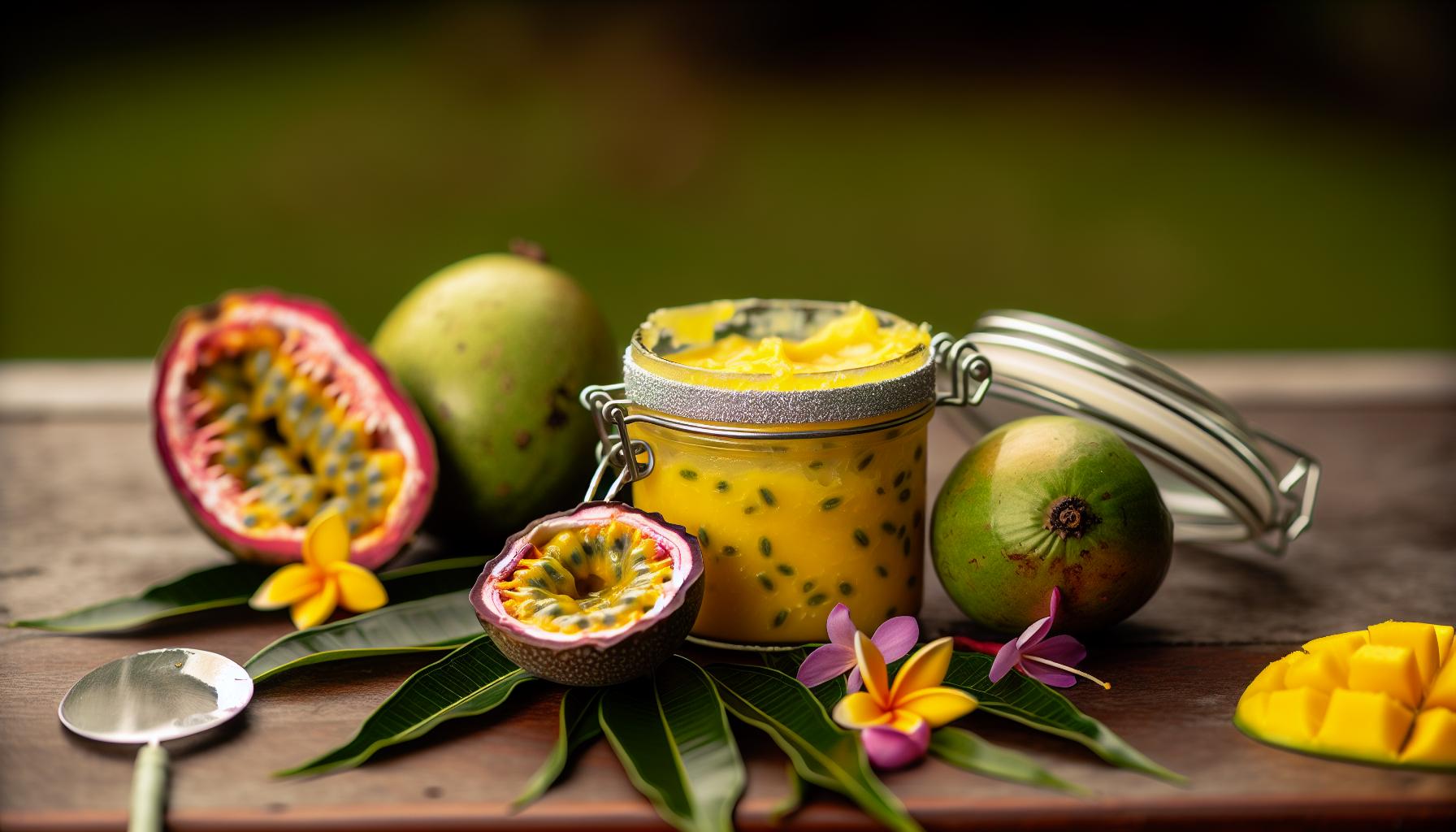 Lilikoi Butter Recipe Tangy Tropical Jar Dessert 1 Lilikoi Butter: A Tropical Delight for Your Taste Buds