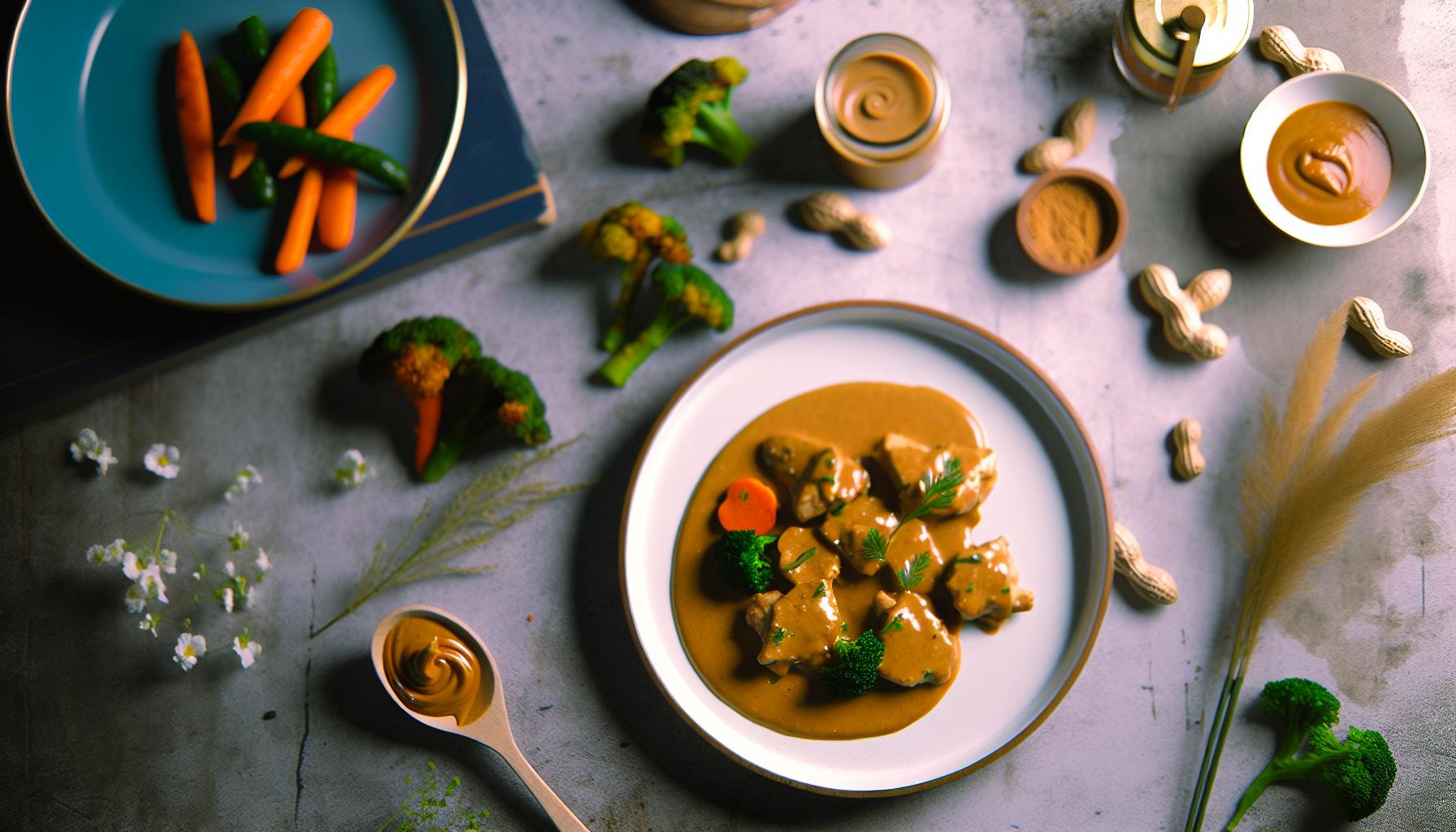 Peanut Butter Chicken Recipe With Creamy Savory Sauce 1 Peanut Butter Chicken: A Flavorful Introduction