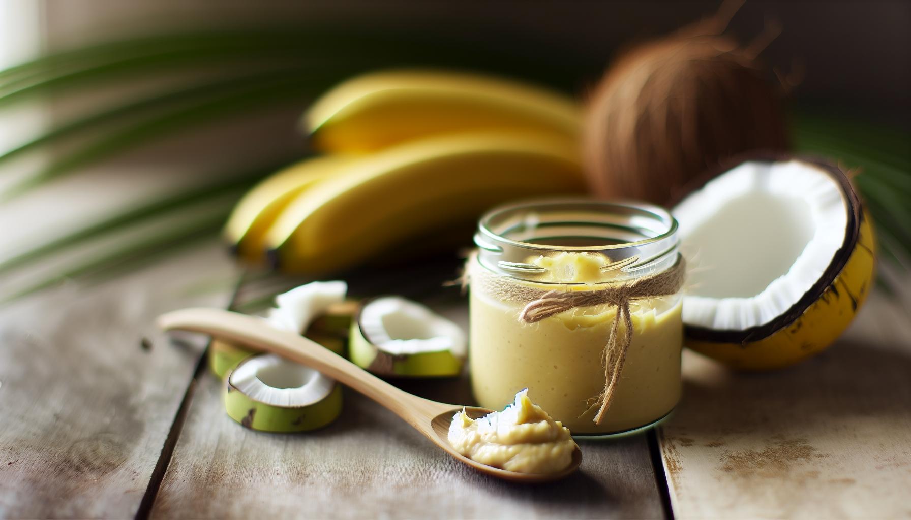 Monkey Butter Recipe Tropical Banana Coconut Spread​