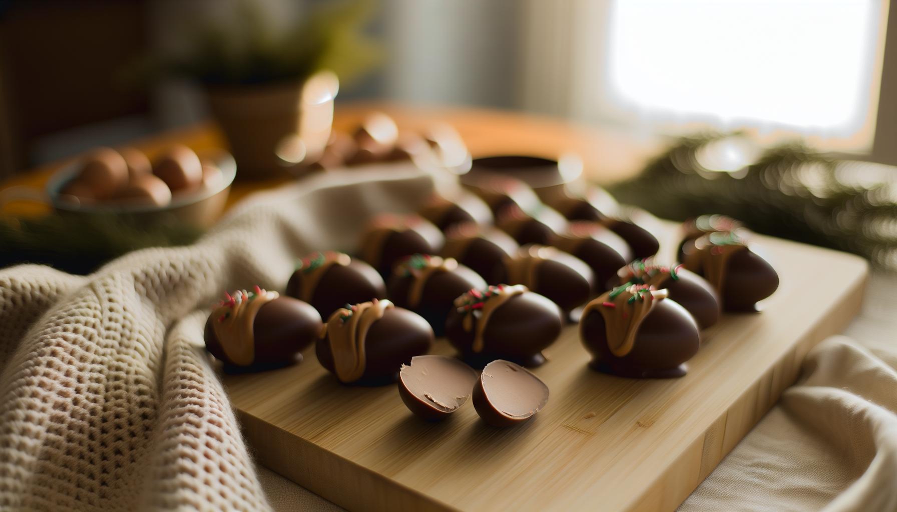 Peanut Butter Eggs Recipe For No-Bake Holiday Treats 1 Peanut Butter Eggs Recipe For No-Bake Holiday Treats