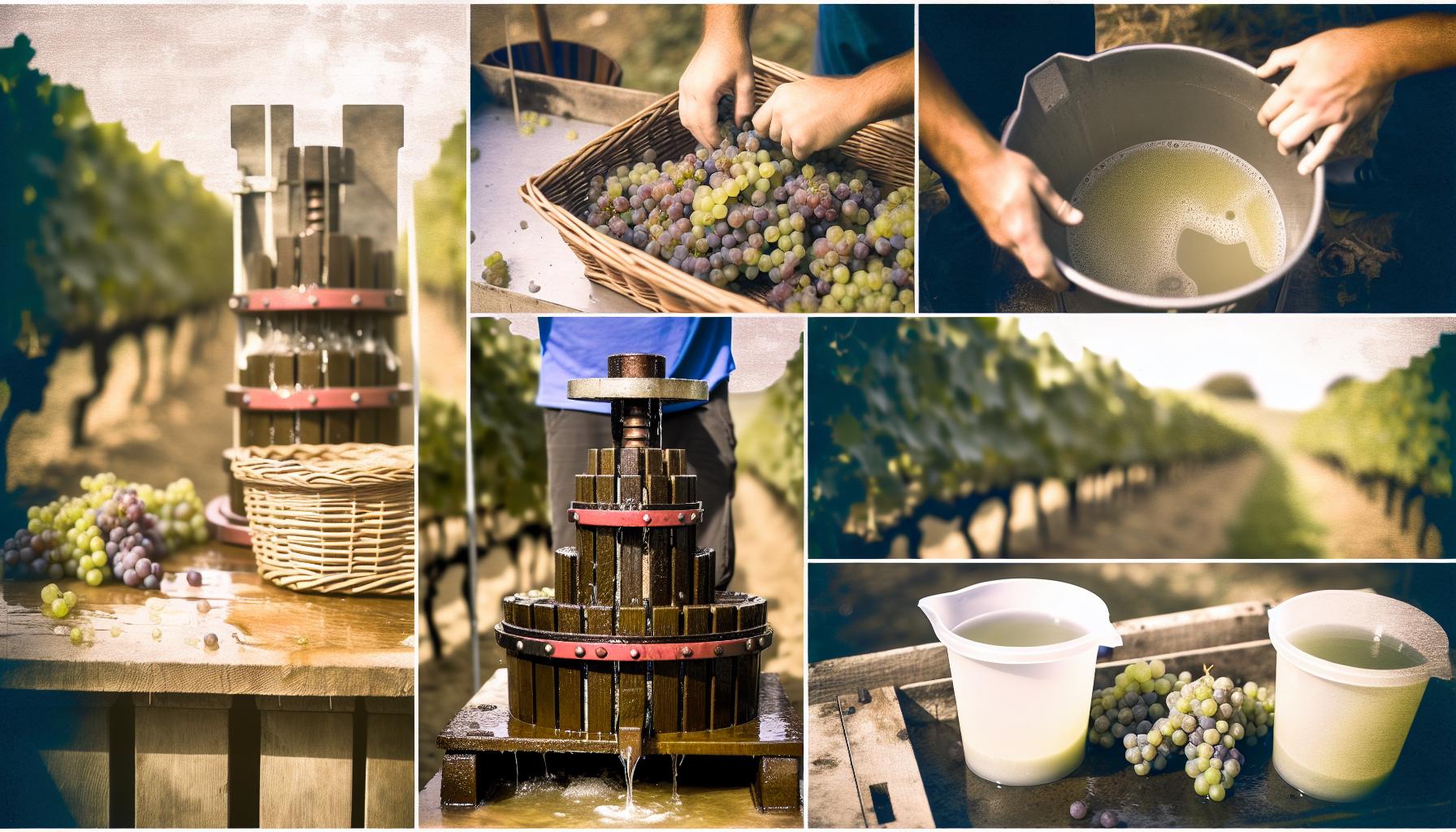 How to Make Wine from Concord Grapes: Sweet Vineyard Flavor 3 The Simple Process of Crushing and Pressing Grapes