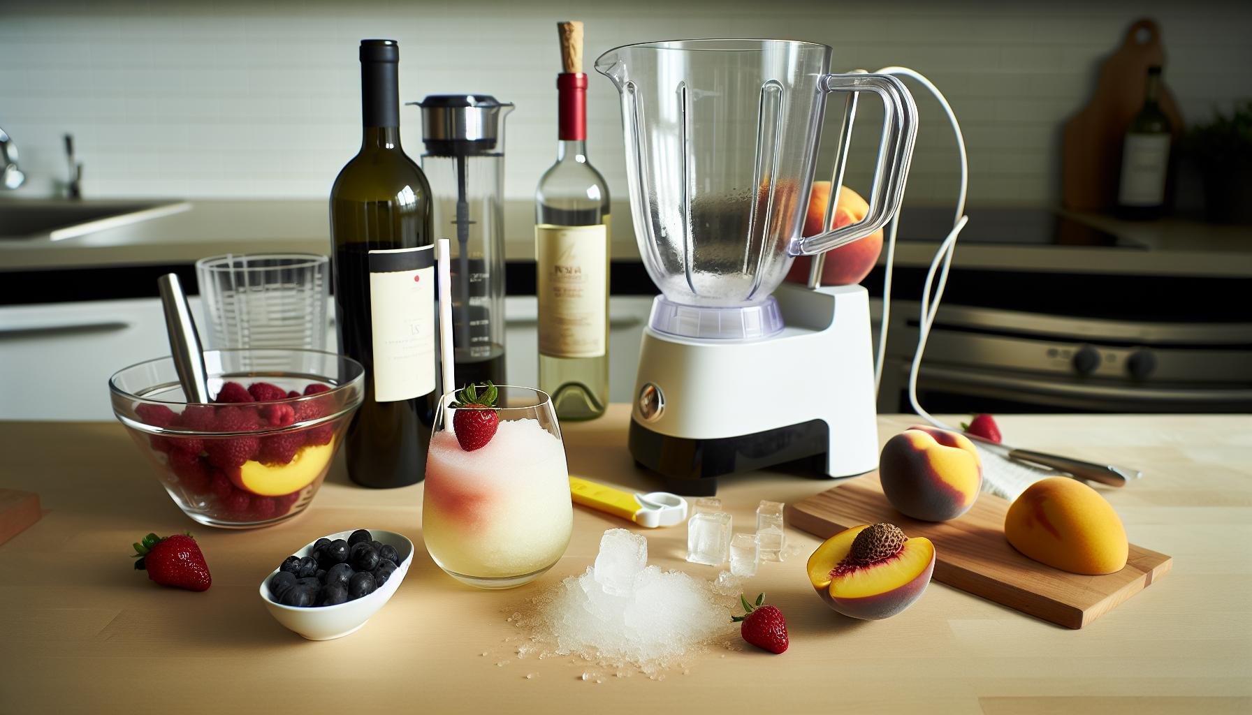 How to Make Wine Slushies: Frozen Treats for Hot Days 2 Simple Steps to Craft Your Wine Slushie