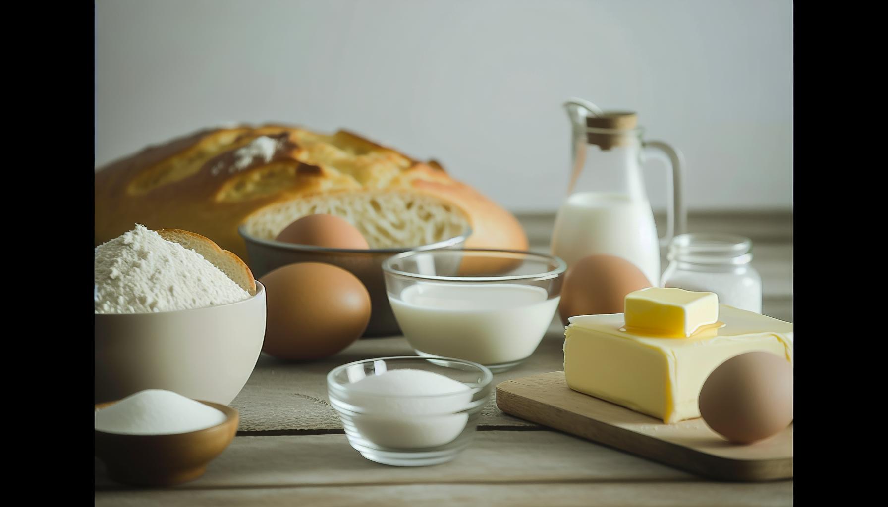 Soft Butter Bread Recipe: Ingredients You'll Need