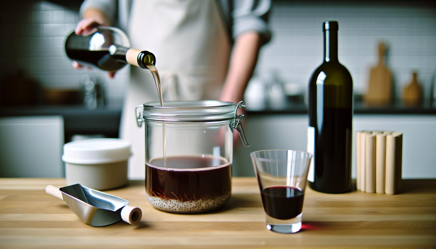 How to Make Vinegar from Wine: Simple DIY Kitchen Hack 2 Step-by-Step Guide to DIY Wine Vinegar