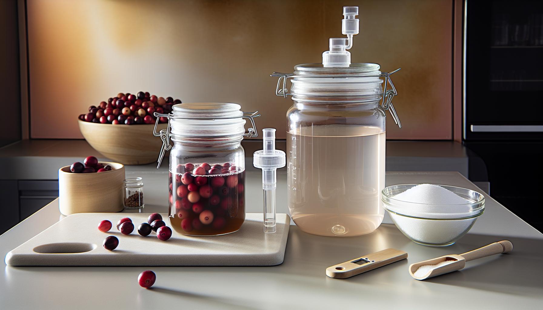 How to Make Cranberry Wine: Tart and Fruity Homemade Recipe 2 Step-by-Step Guide to Fermenting Cranberries