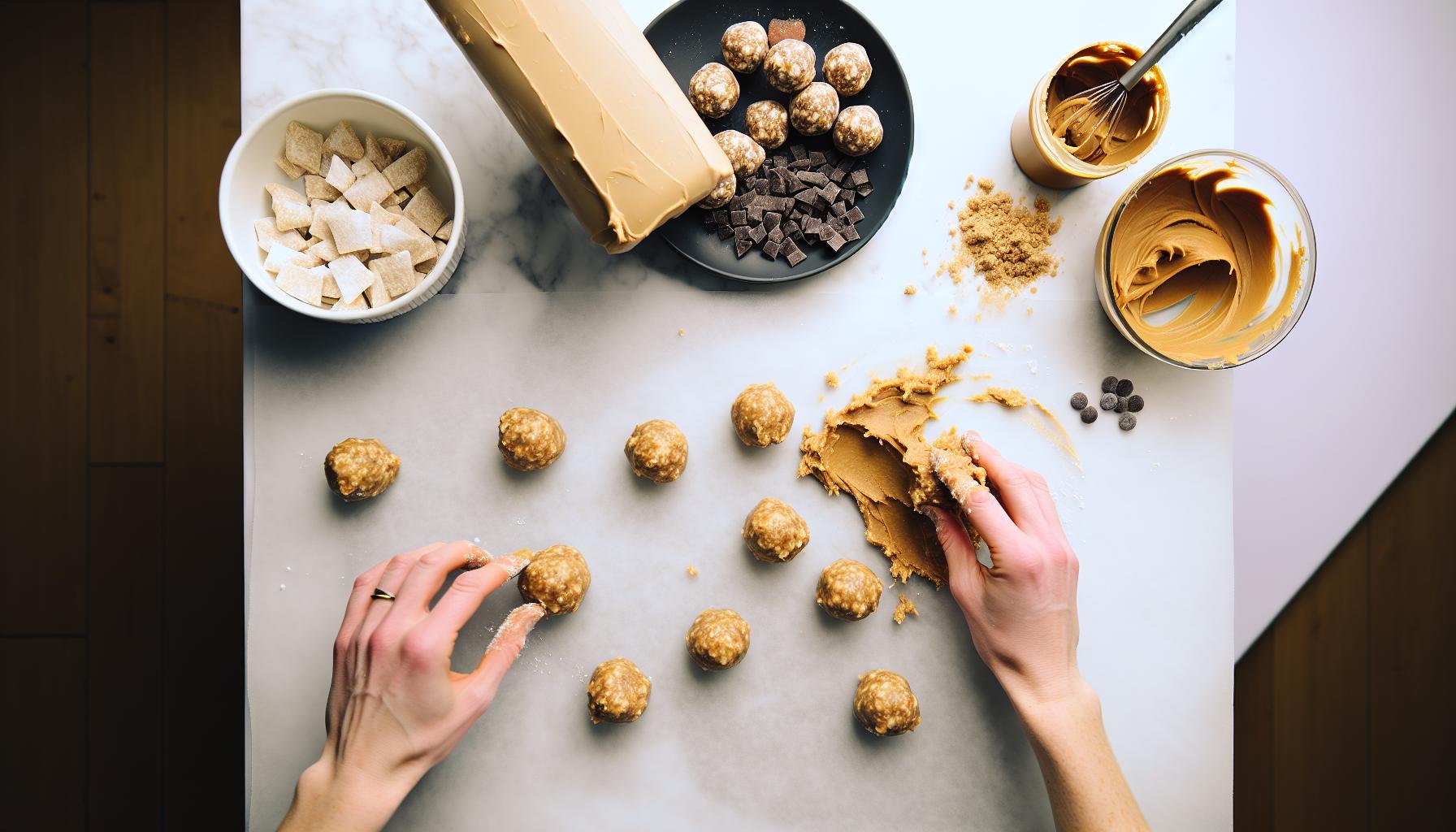 No Bake Peanut Butter Balls: Perfect Bite-Sized Indulgence 2 Step-by-Step Guide to Making Perfect Peanut Butter Balls