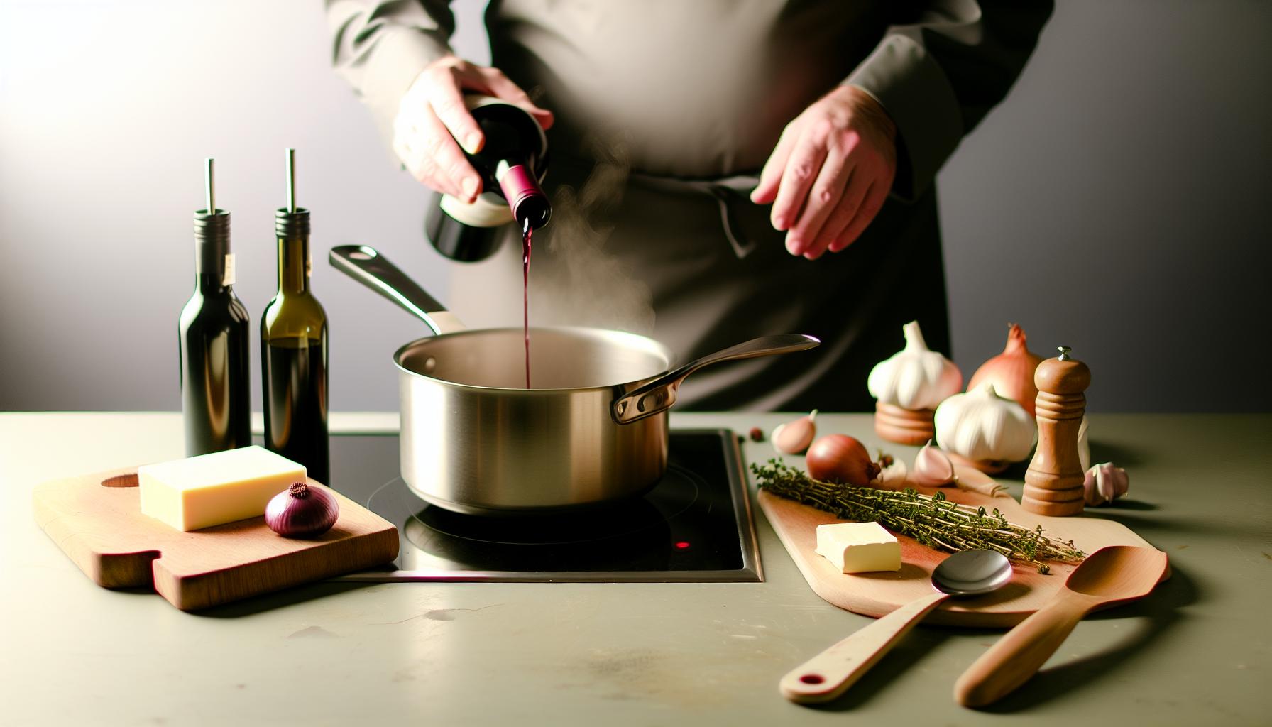 How to Make a Red Wine Sauce: Perfect for Meat and Pasta 2 Step-by-Step Guide: Making the Perfect Red Wine Sauce