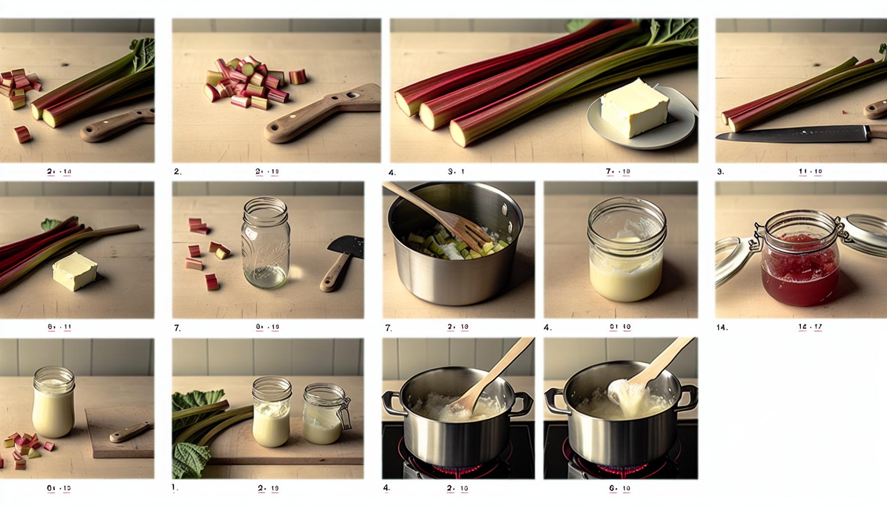 Step-by-Step Guide to Making Rhubarb Butter