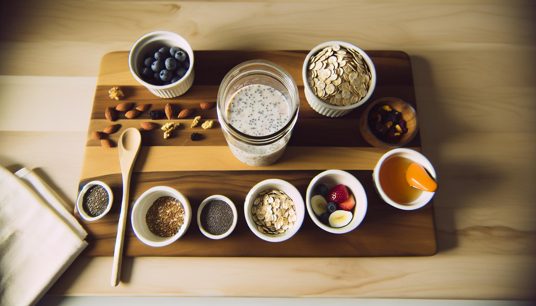 Peanut Butter Overnight Oats Recipe For Grab-And-Go 2 Step-by-Step: How to Make Overnight Oats