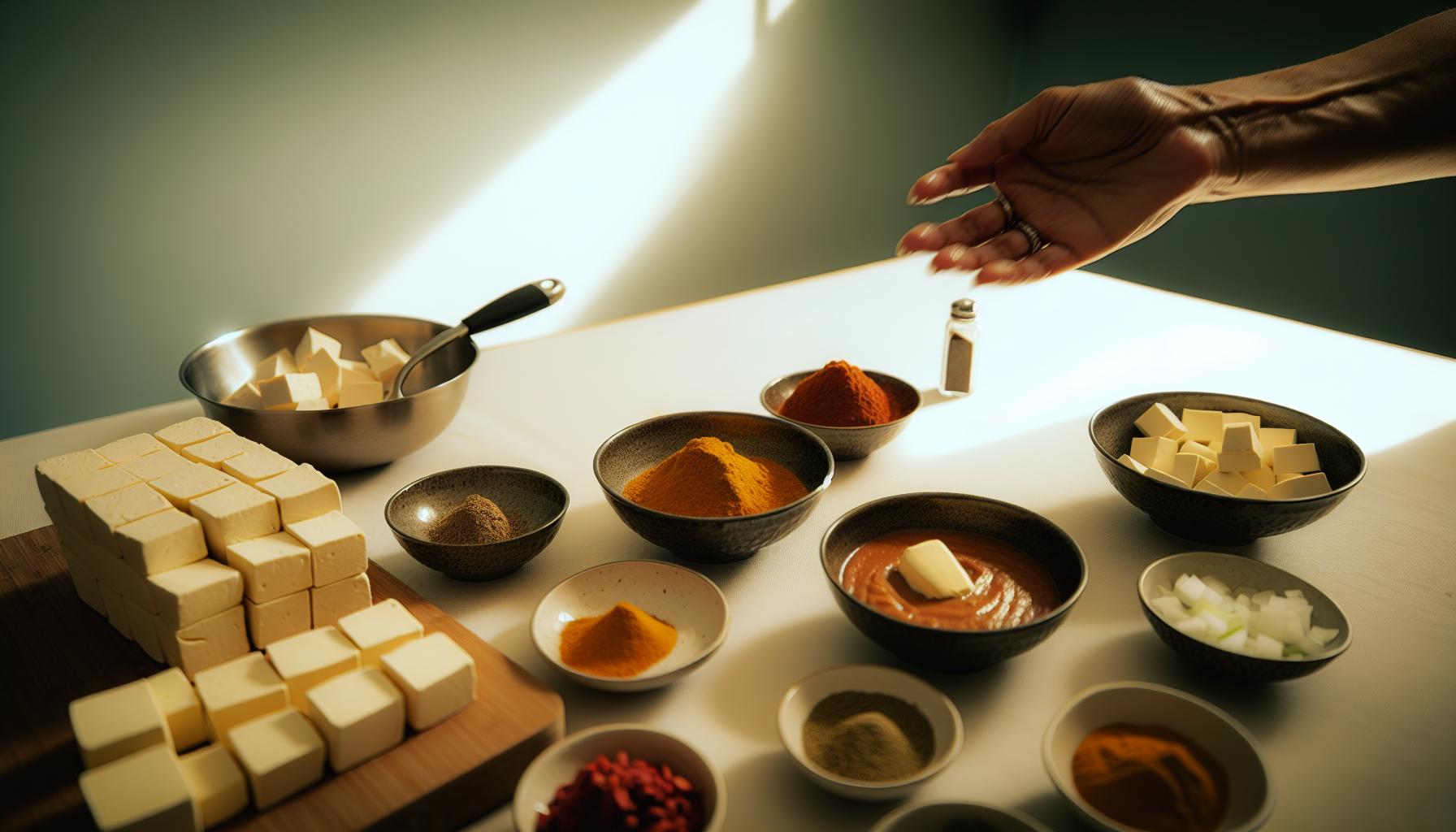 Butter Tofu Recipe For Rich, Creamy Meatless Dinner 1 Step-by-Step: Preparing Your Butter Tofu