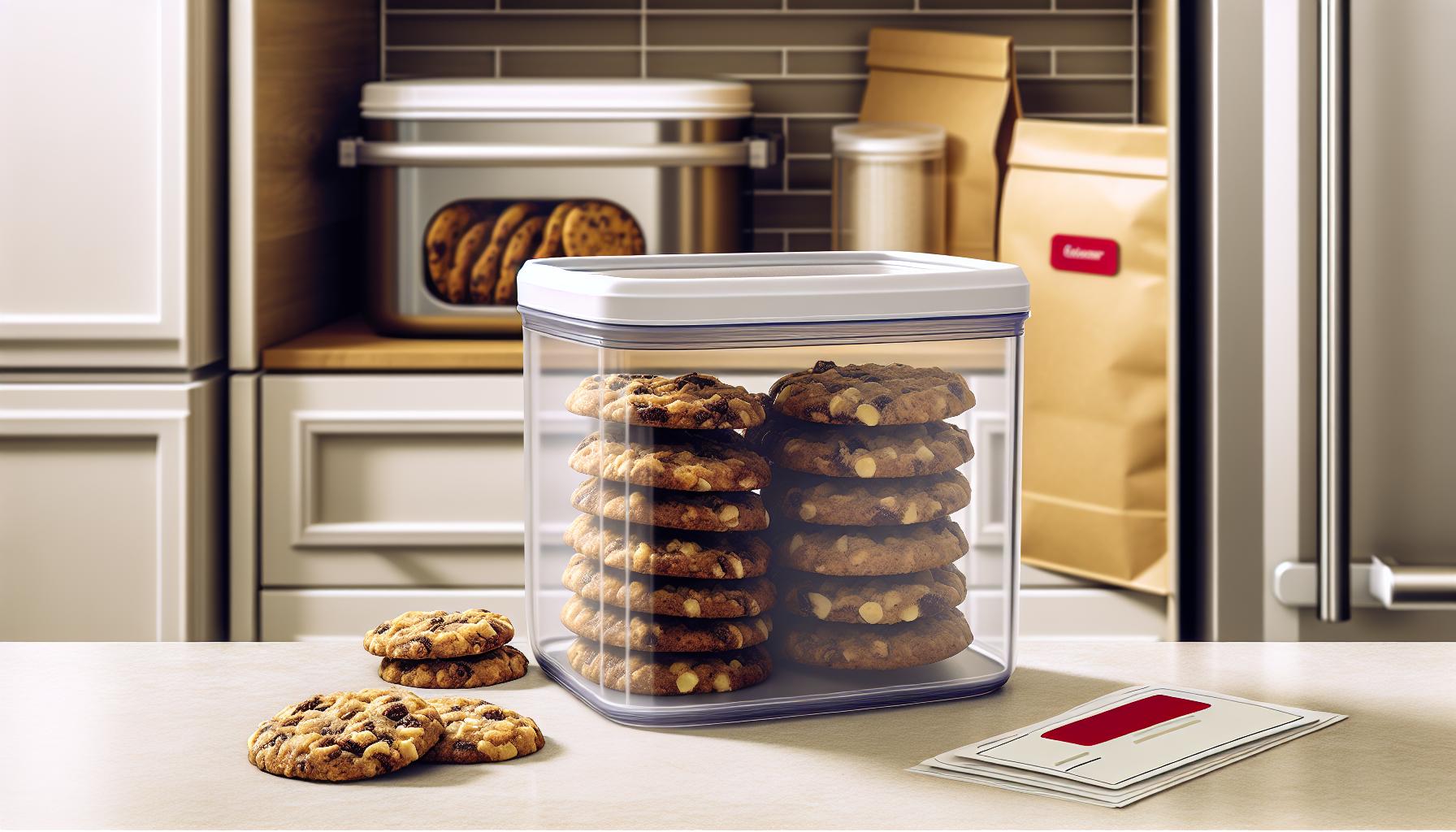 Storing and Freezing Your No Bake Cookies