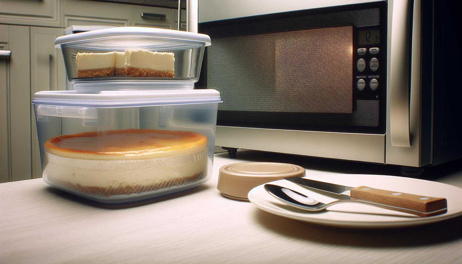 Storing and Reheating Your Cheesecake