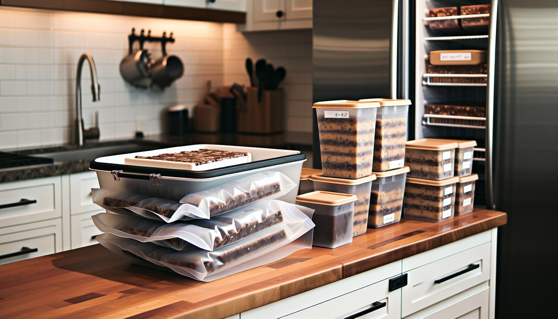 Tips for Storing and Freezing Your Bars