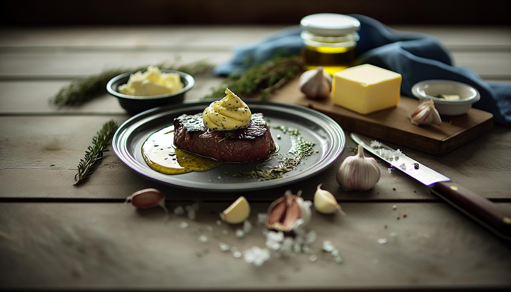 Transform Your Steaks with Garlic Butter