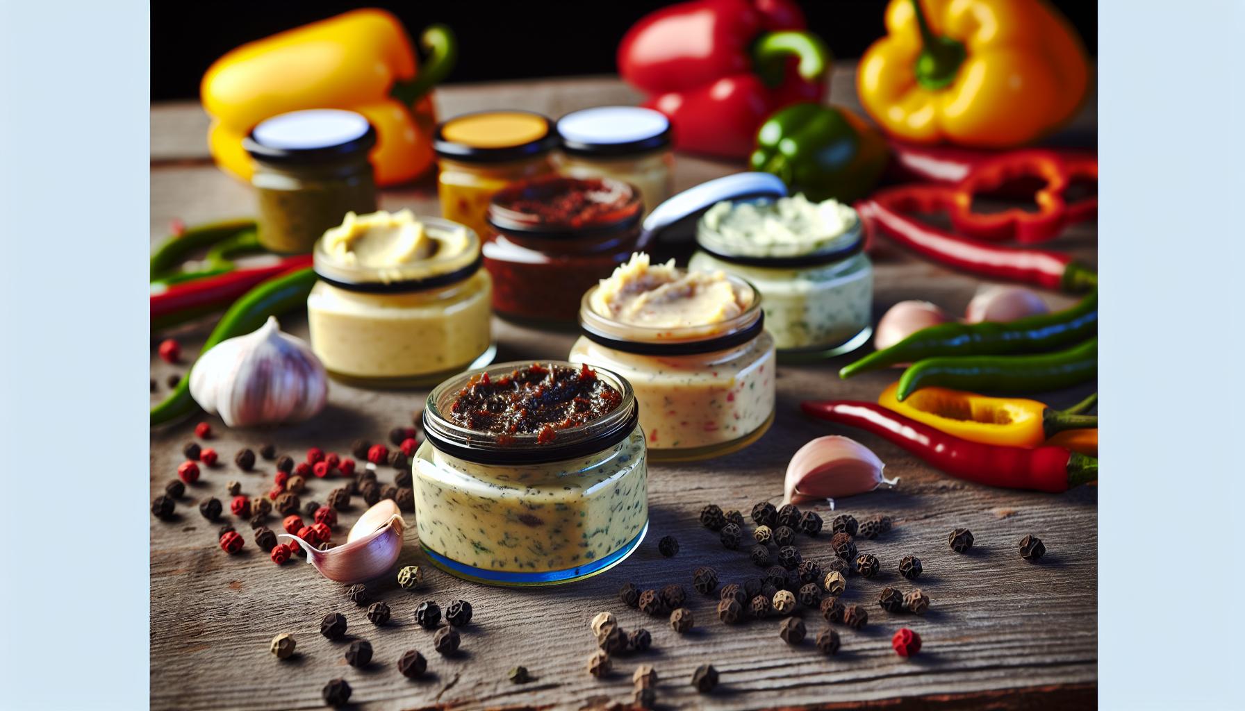 Variations of Pepper Butter for Unique Tastes