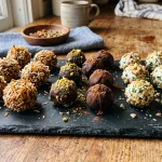 Quick and healthy homemade no baking snacks including granola bars and oat balls